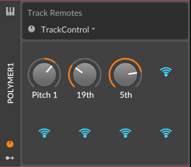 Bitwig TrackRemotes Page.png