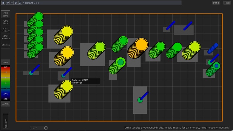 probe CPU performance monitor