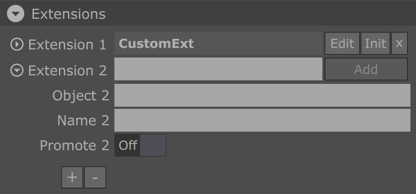 Component Editor Extensions