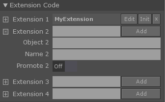 Component Editor Extensions