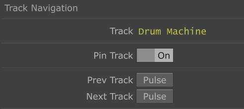 Cursor Track Navigation