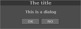 Script Pop-Up Dialog