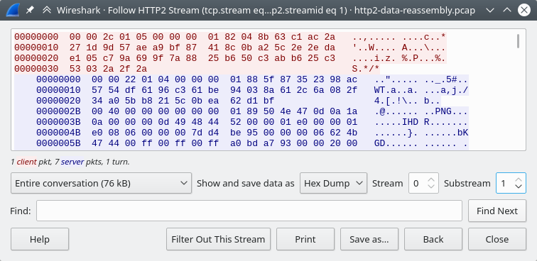 ws follow http2 stream